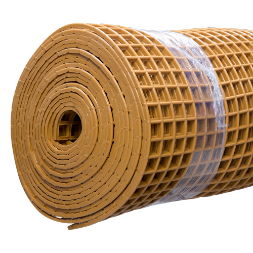 Gitter-Bodenmatte, 80 cm Rolle, beige