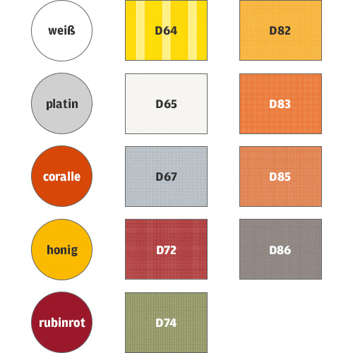 Alu-Stapelliege "Bermuda"