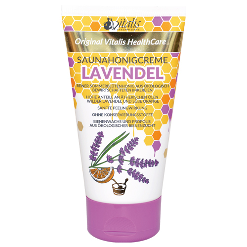 Saunahonigcreme "Lavendel" 150 g/120 ml