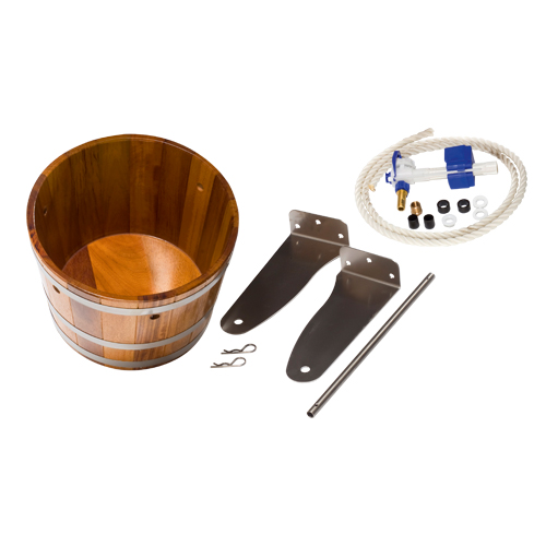 Eimer-Schwalldusche, Innenausführung