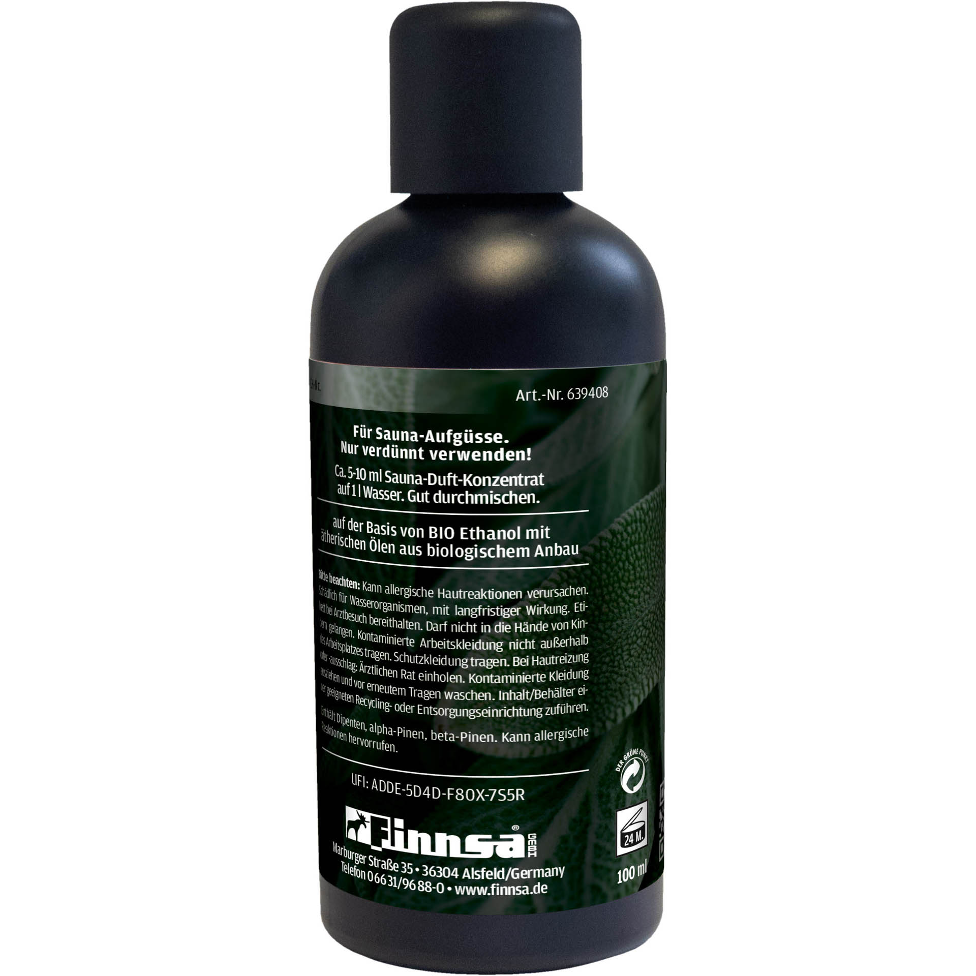 BIO Sauna-Duft Eukalyptus/Salbei/Minze 0,1 l