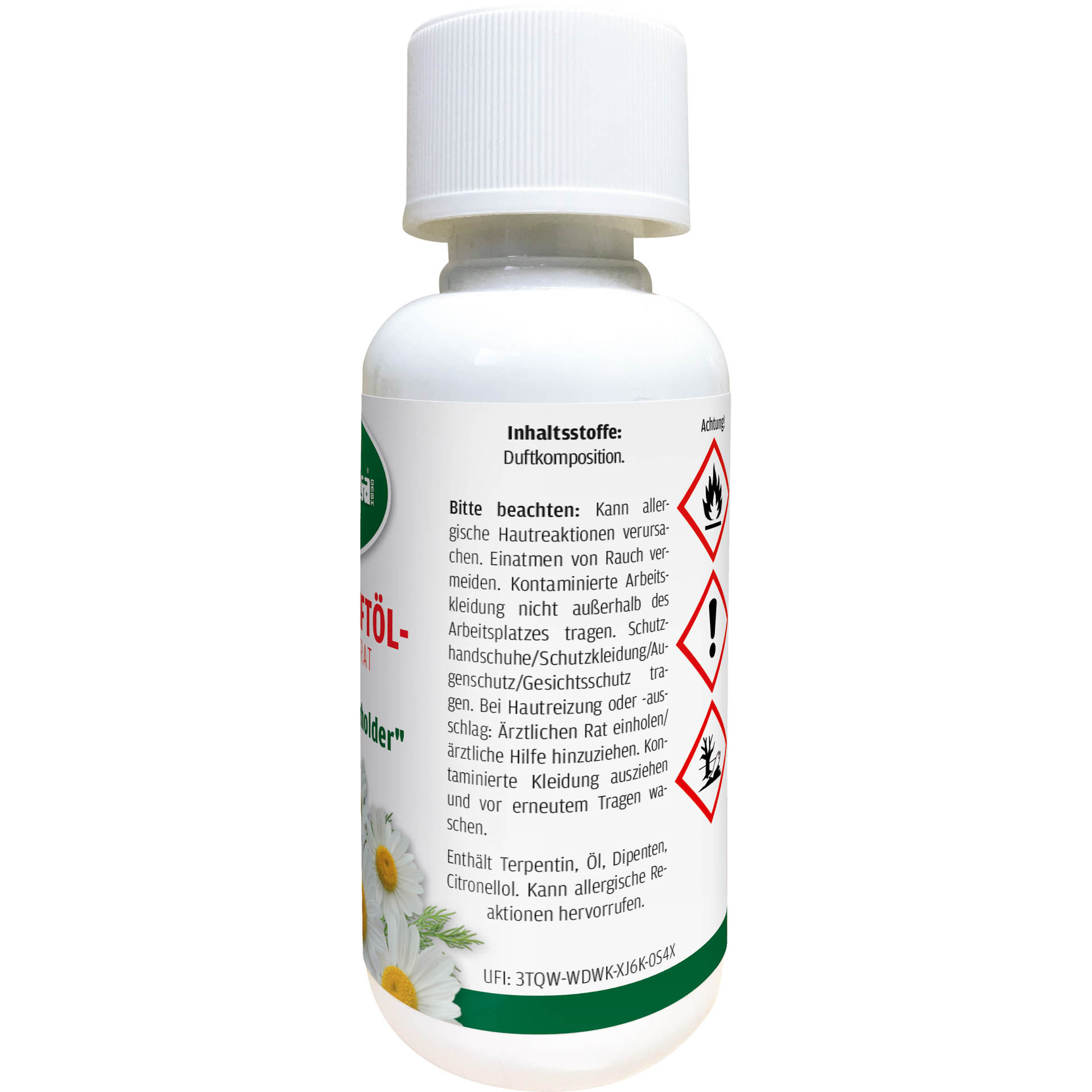 Sauna-Duftöl Kamille/Wacholder 0,1 l