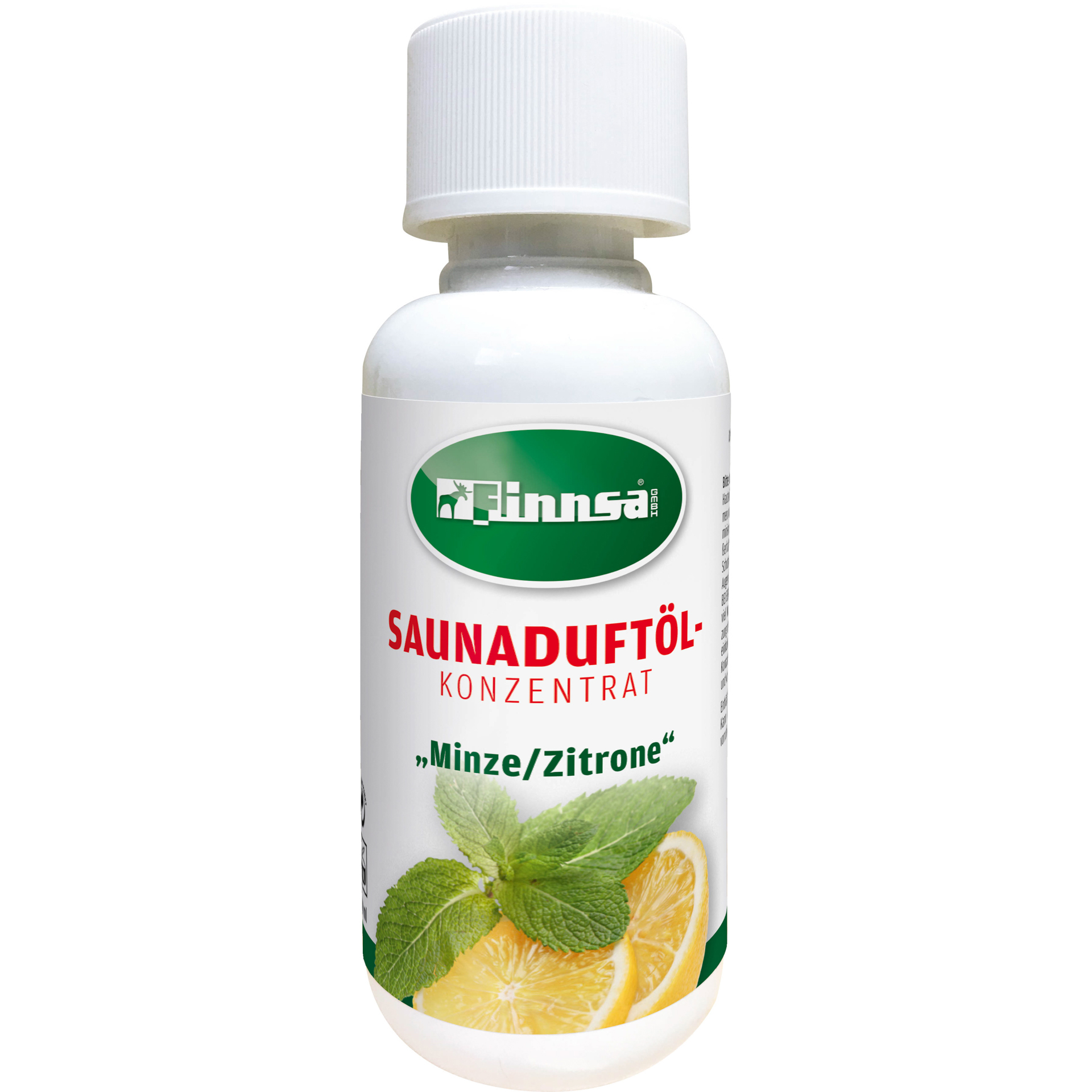 Sauna-Duftöl Minze/Zitrone 0,1 l
