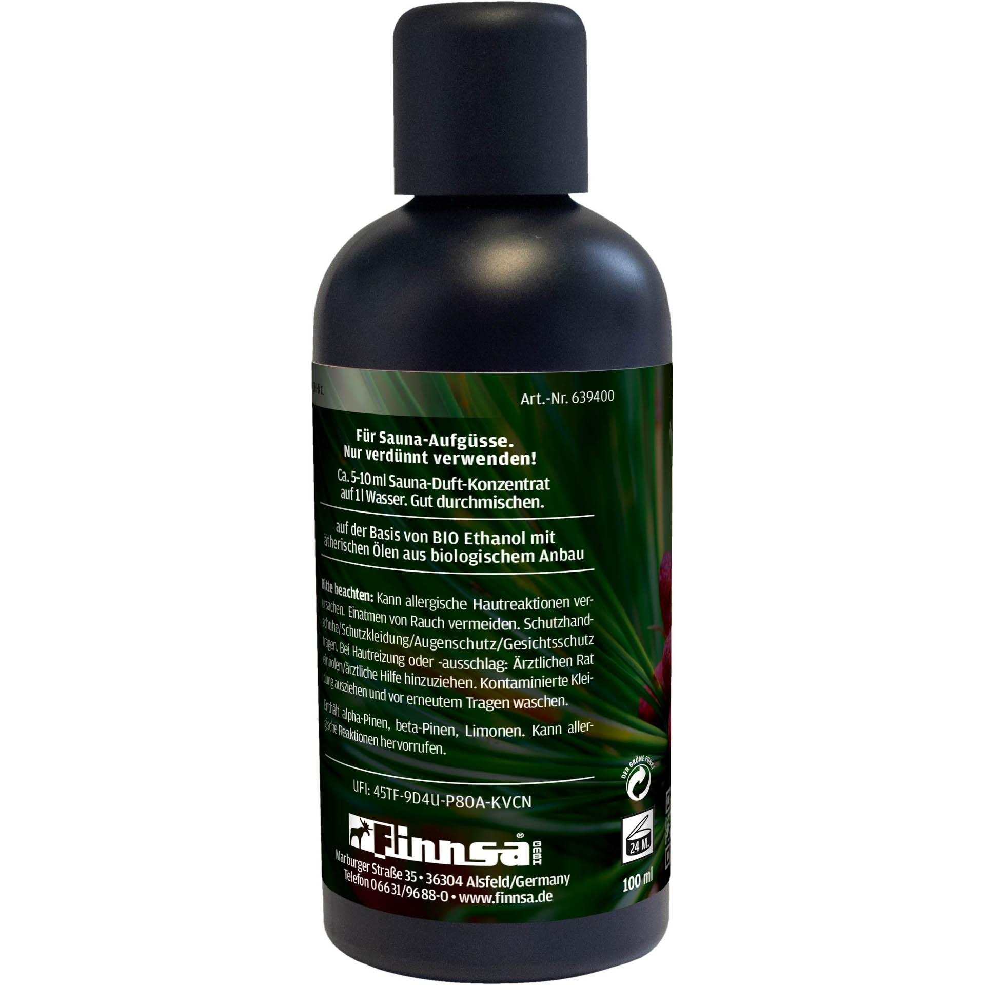 Organic Sauna Essence Swiss Stone Pine 0.1 l