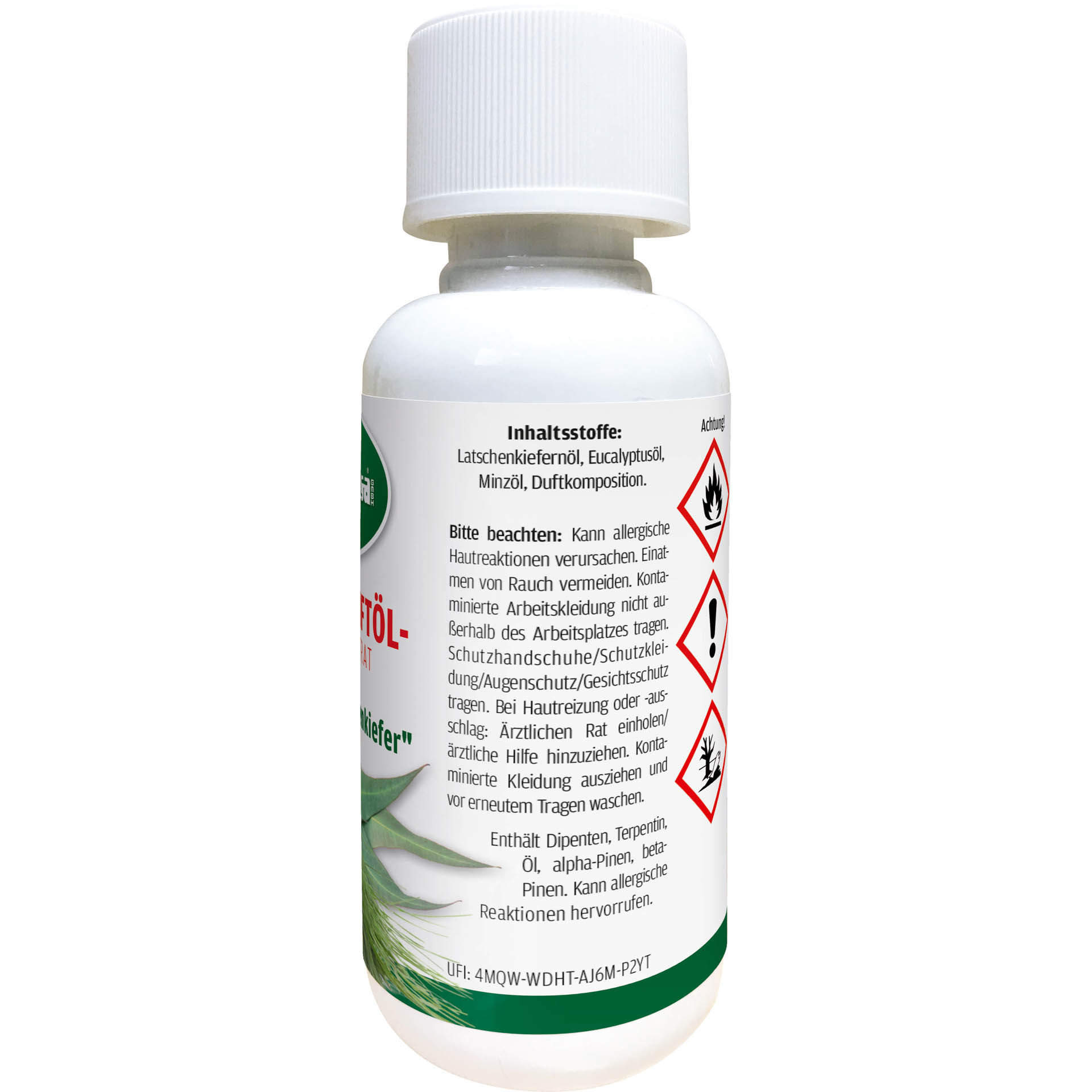 Sauna-Duftöl Euka/Latschenkiefer 0,1 l