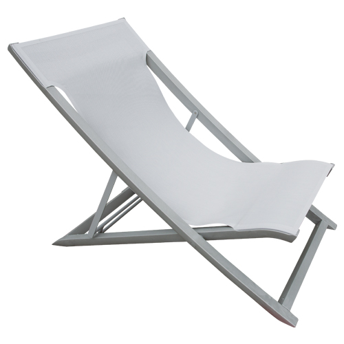Deckchair Sunset, grau/grau