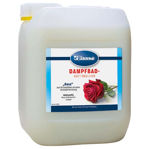 Dampfbad-Duft Rose 5 l