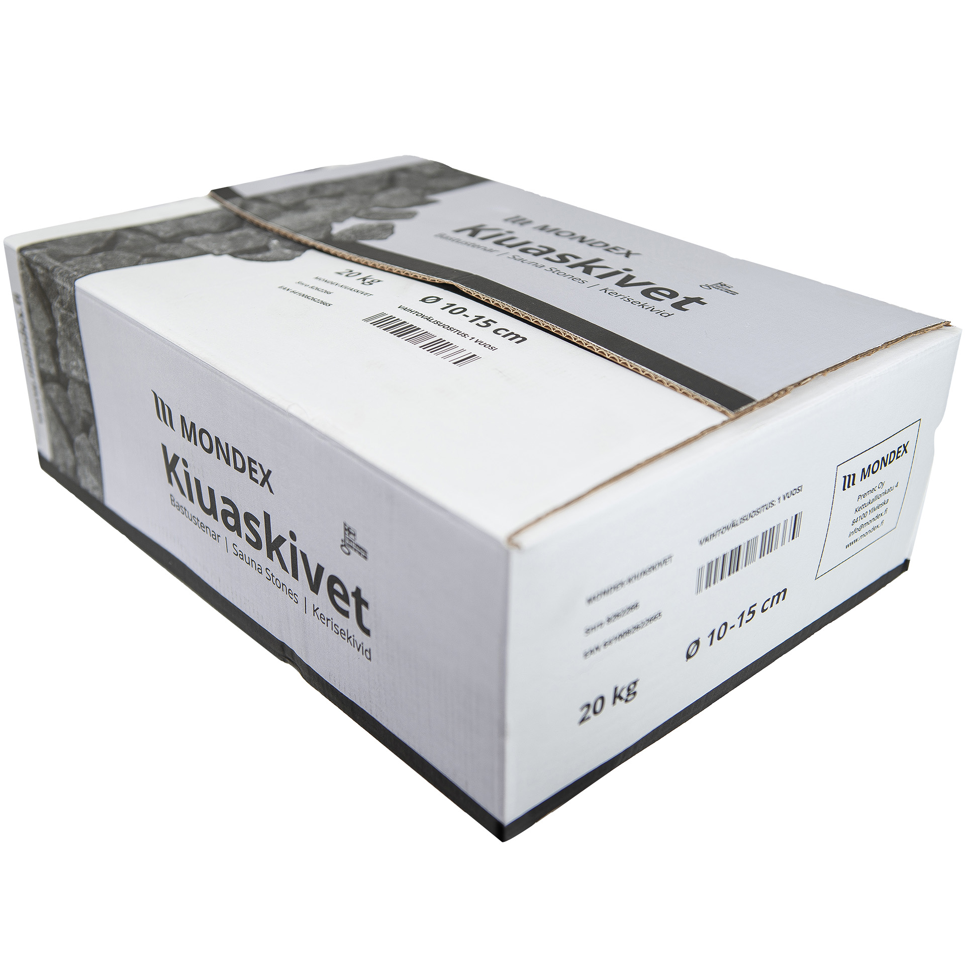 Sauna-Steine, Olivin-Diabas, ca. 10-15 cm, 20 kg