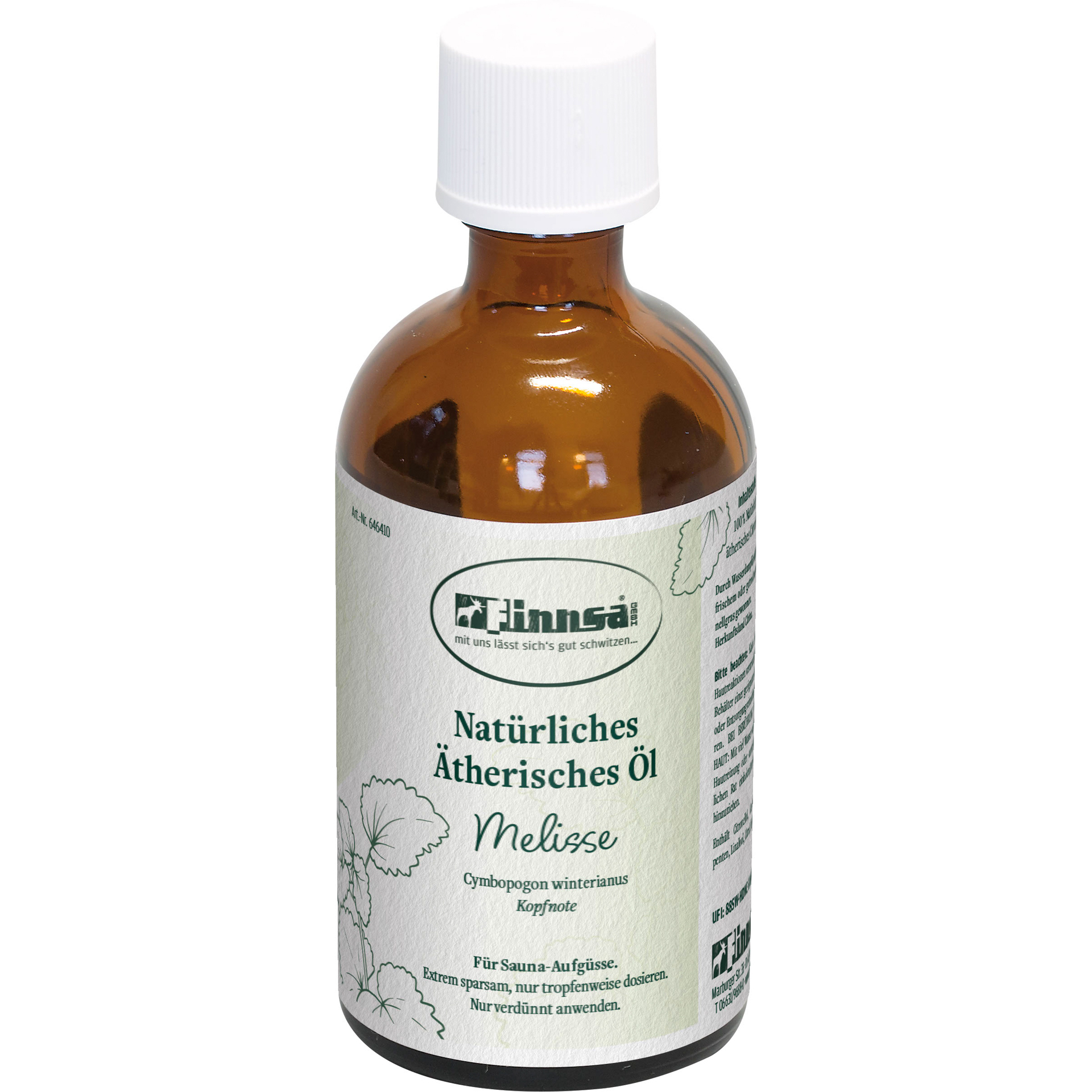 Finnsa ätherisches Öl Melisse 0,1 l