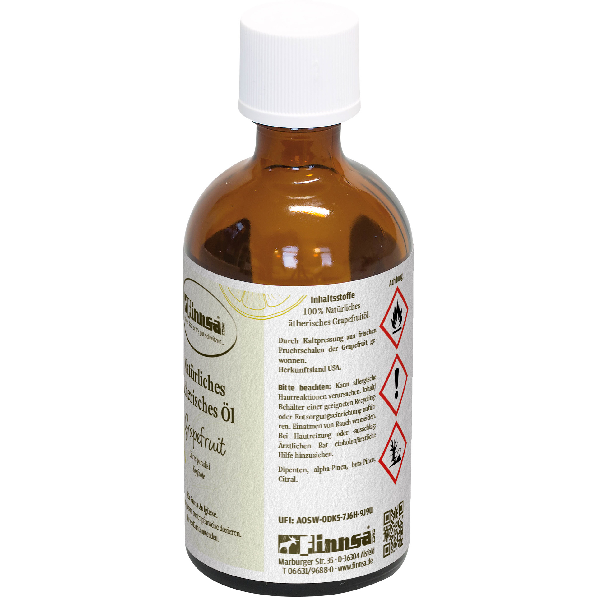 Finnsa ätherisches Öl Grapefruit 0,1 l