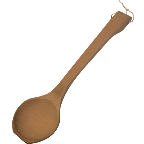 Löyly-Kelle "Standard" thermobehandelt, 35 cm, 130 ml