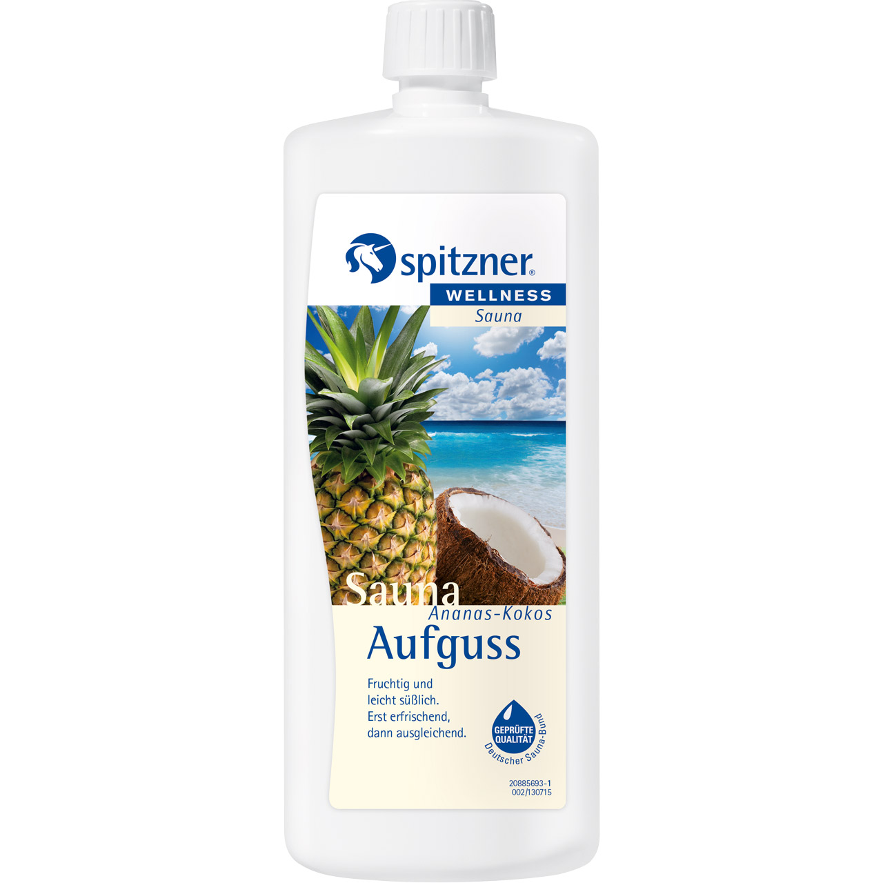 Spitzner Sauna-Aufguss Ananas-Kokos 1 l