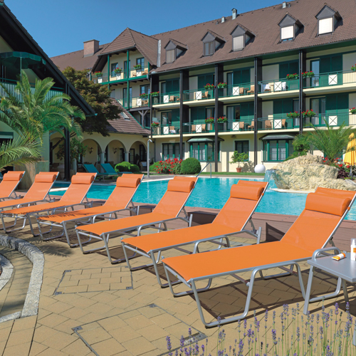 Alu-Stapelliege "Bermuda"