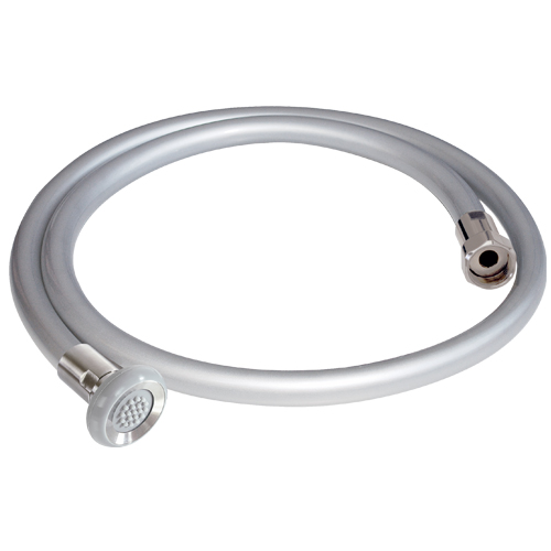 ¾" Kneippschlauch mit Gießbrause ¾" Überwurfmutter, silber
