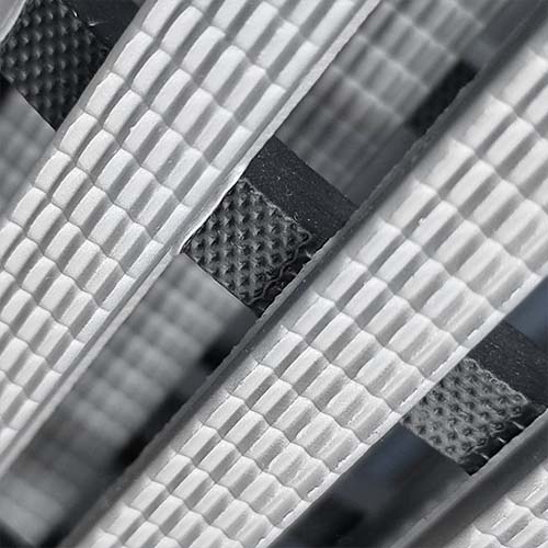 TPE-Matte, 100 cm, silbergrau