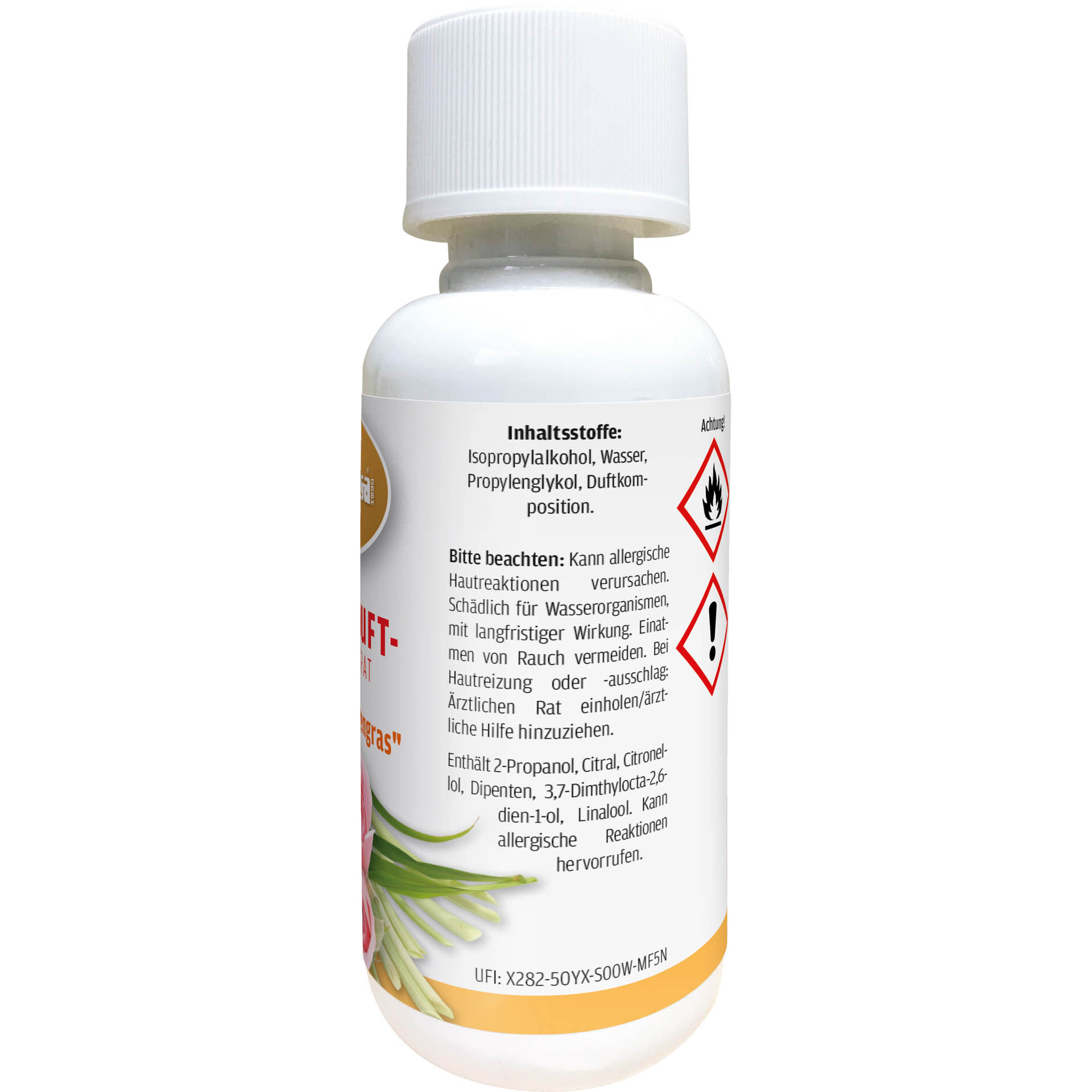 Kreativ-Duft Rose/Zitronengras 0,1 l