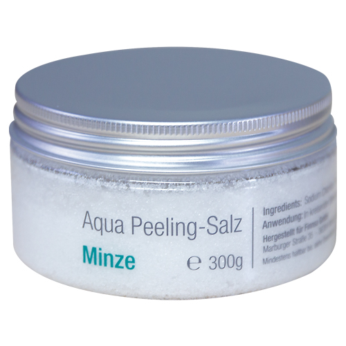 Aqua-Peeling-Salz Minze, 300 g