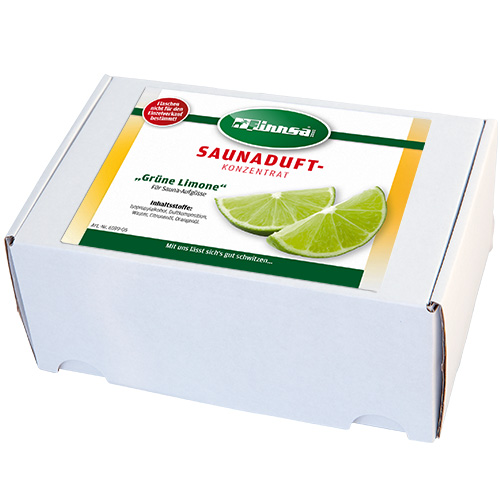 24 x Saunaduft 15 ml / Grüne Limone