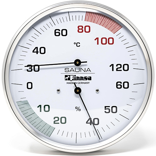 Sauna-Hygrotherm Ø 16 cm