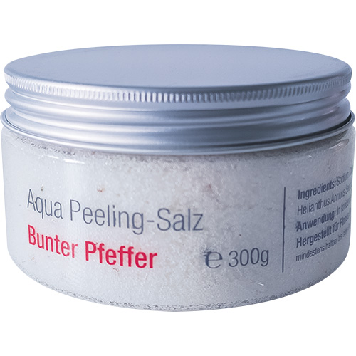 Aqua-Peeling-Salz Bunter Pfeffer, 300 g