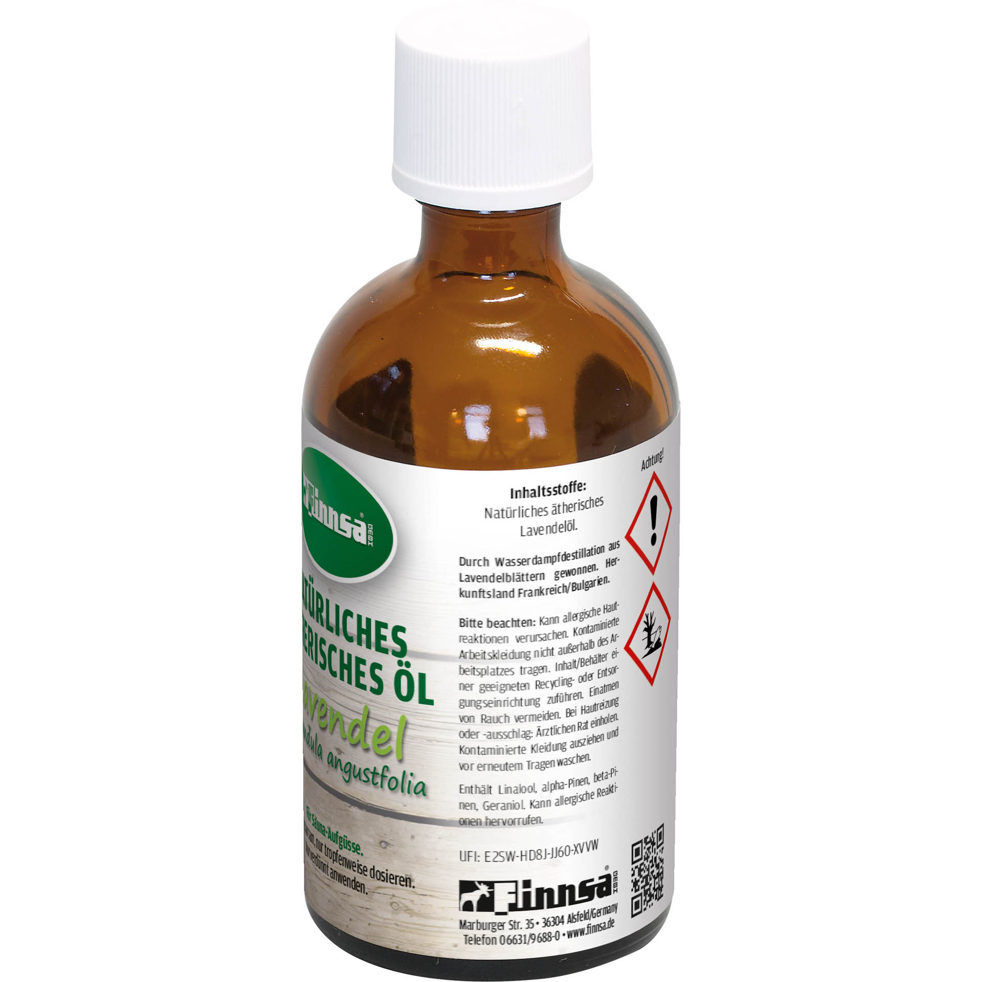 Finnsa ätherisches Öl Lavendel 0,1 l