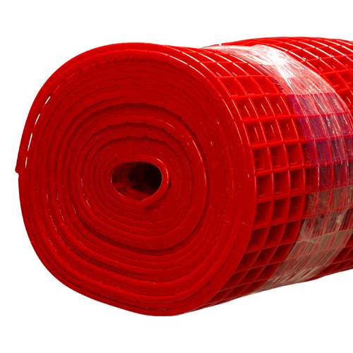 Gitter-Bodenmatte, 80 cm, rot