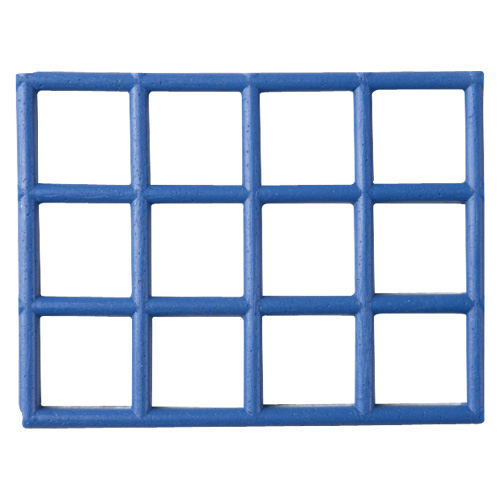 Gitter-Bodenmatte, 80 cm, blau