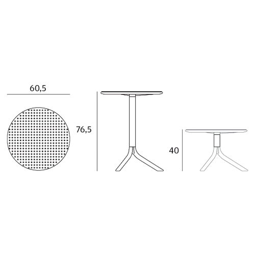 Tisch "Step", tortora