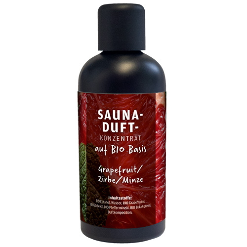 BIO Sauna-Duft Grapefruit/Zirbe/Minze 0,1 l