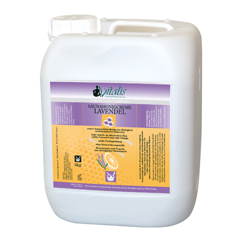 Saunahonigcreme "Lavendel" 6 kg/4,8 l