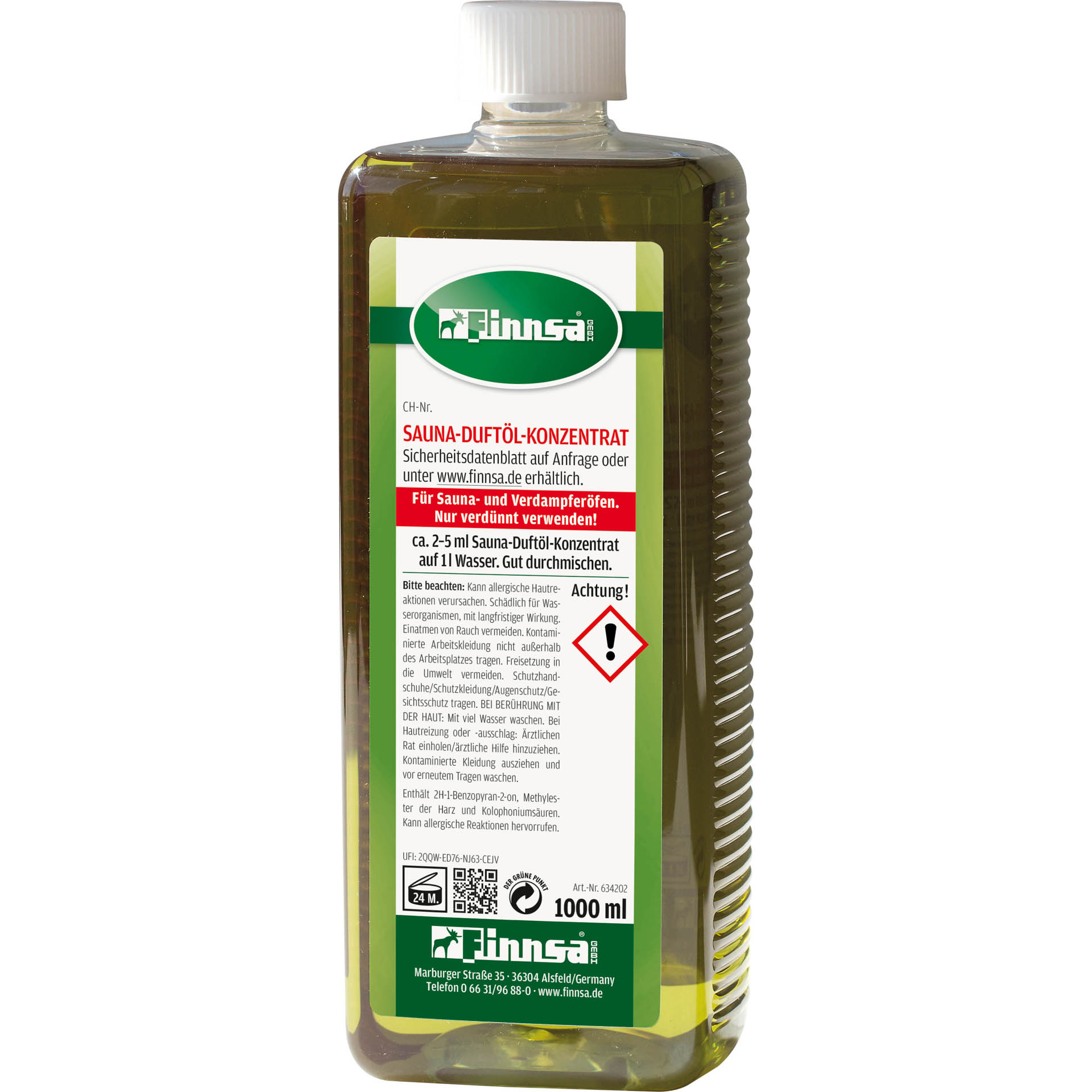 Sauna Oil Meadow Blossom und Birch 1 l