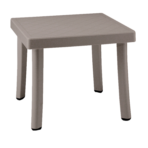 Kunststoff-Beistelltisch "RODI", tortora