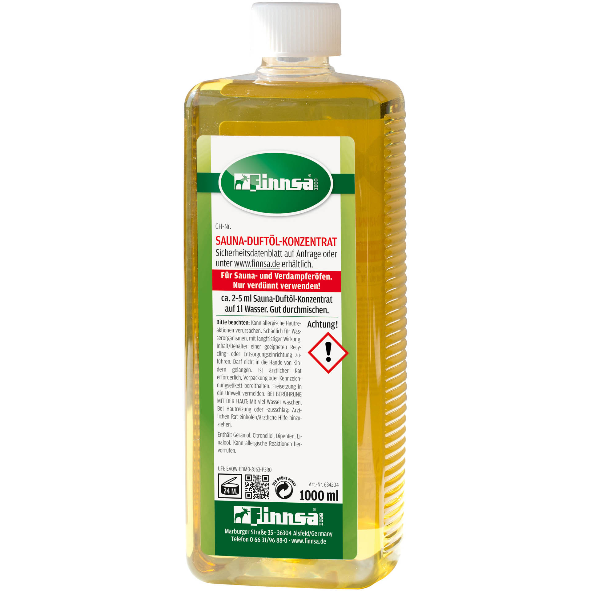 Sauna Oil Lavender/Lemon Balm 1 l