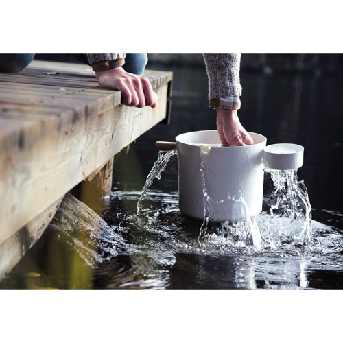 Kolo Design-Kübel-Set, weiß