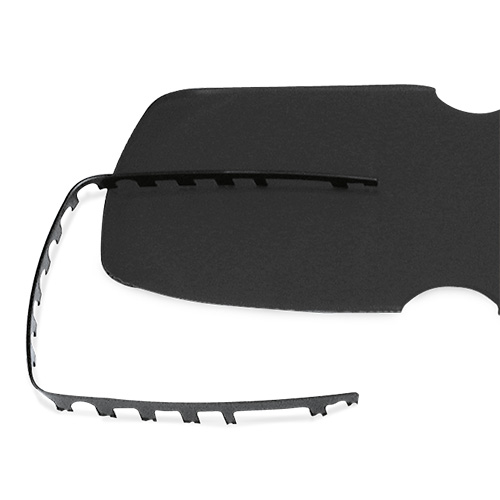 Bezug für ALFA/OMEGA, anthrazit/schwarz