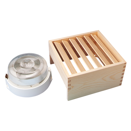 Sauna-Wandleuchte  Quadro