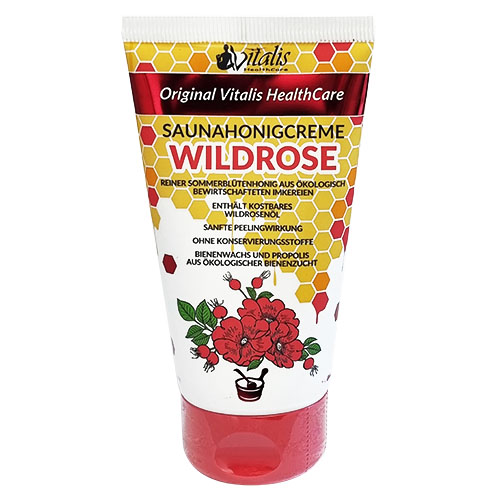 Saunahonigcreme "Wildrose" 150 g/120 ml