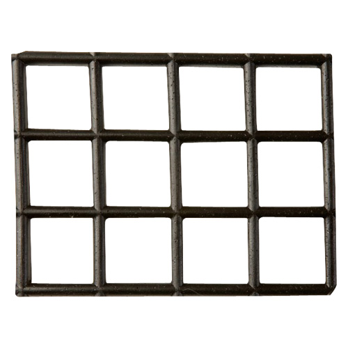 Gitter-Bodenmatte, 80 cm, schwarz