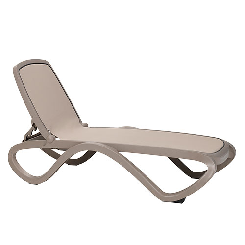 Wellnessliege OMEGA, tortora, tortora