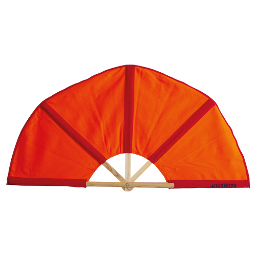 Aufgussfächer STANDARD, orange/rot