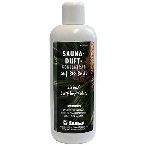 BIO Sauna-Duft Zirbe/Latsche/Euka 0,5 l