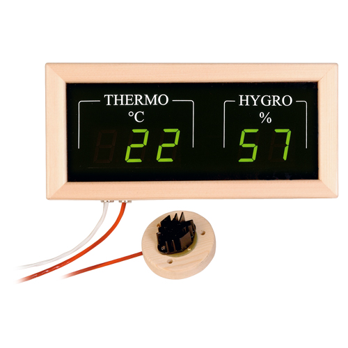 Electronic Sauna Hygro-Thermometer