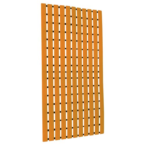 Supergrip-Hygienematte "Hart-PVC", orange