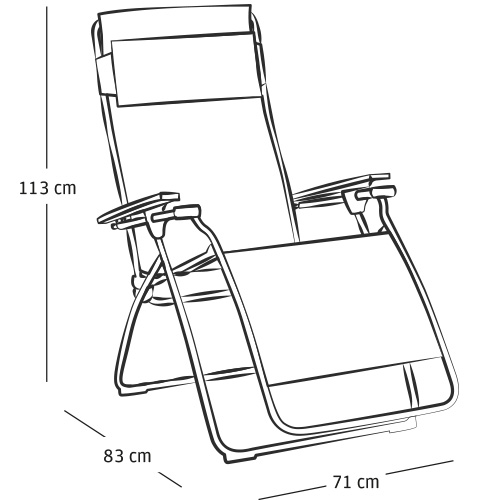 Relaxliege Énergie Batyline Duo